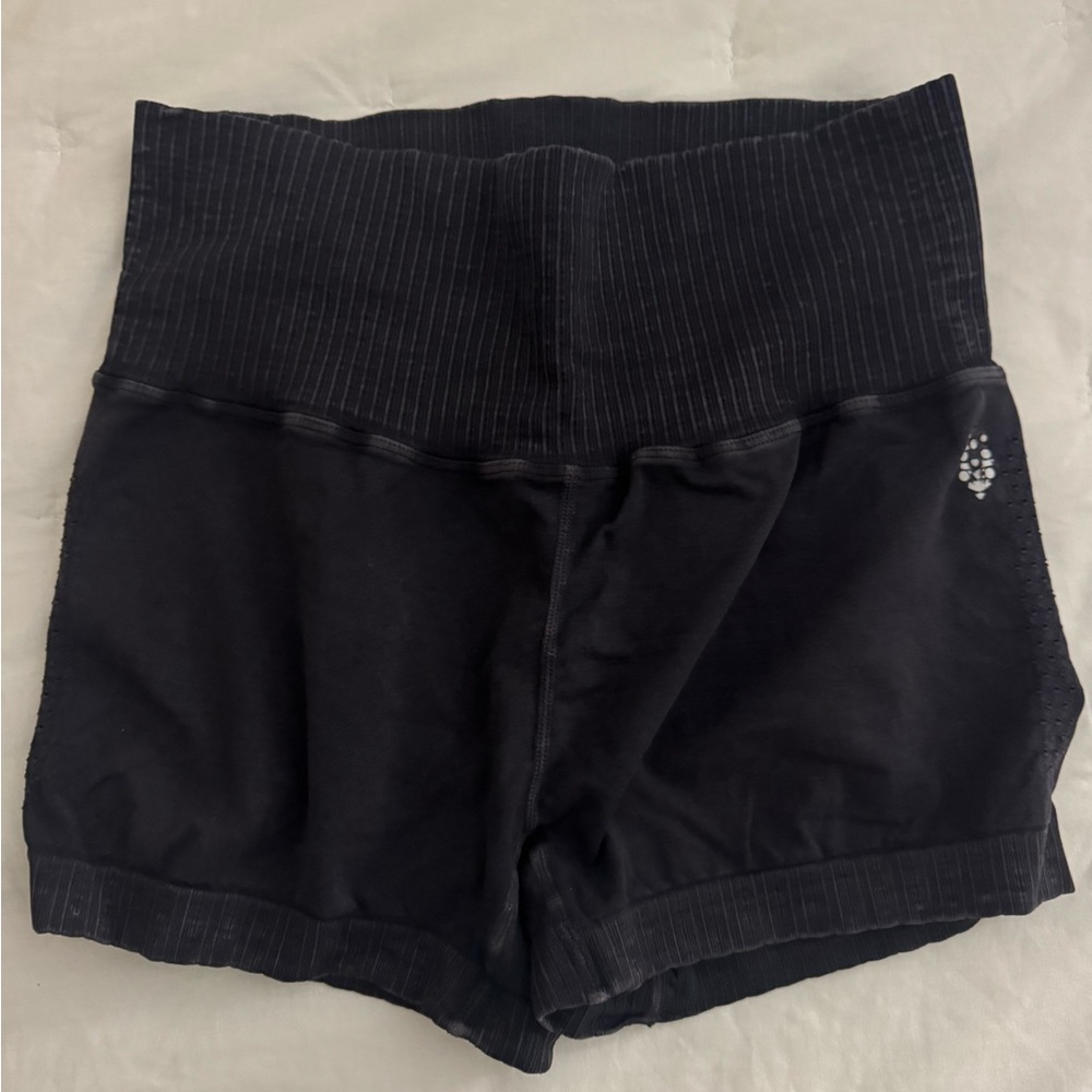 Free People Movement Women's Black Athletic Shorts